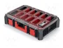 KISTENBERG X BLOCK BRIDGE Contenedor Colectivo Negro con Tapa Transparente