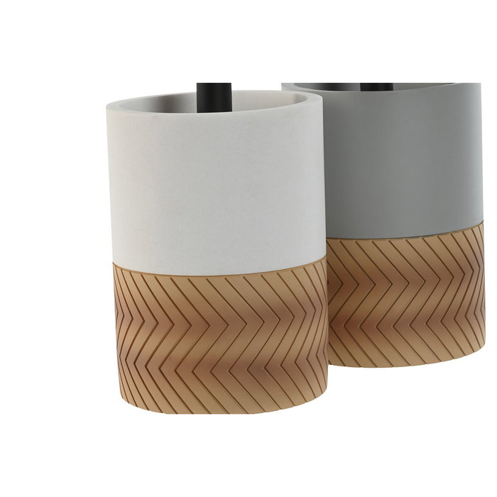 DKD Home Decor Escobillero de Resina 9,5x9,5x37 cm Pack de 2 Surtido DKD Home Decor Escobillero de Resina 9,5x9,5x37 cm Pack de 2 Surtido