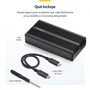 Startech Carcasa USB4 NVMe M.2 40Gbps para SSD USB Tipo C
