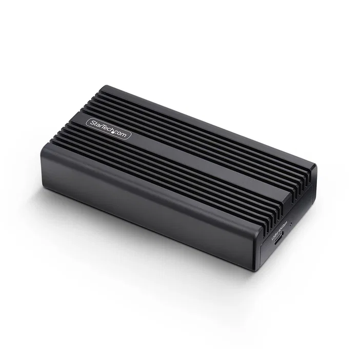 StarTech.com 1USB4-NVME-ENCLOSURE Caja Externa para SSD NVMe M.2 USB4 40Gbps - Compatible Thunderbolt 5/4/3 y Unidades 2230/2242/2260/2280 - Negro