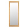 Espejo Marrón Claro Madera Decoración 70 X 4 X 171 cm