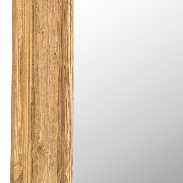 Espejo Marrón Claro Madera Decoración 70 X 4 X 171 cm
