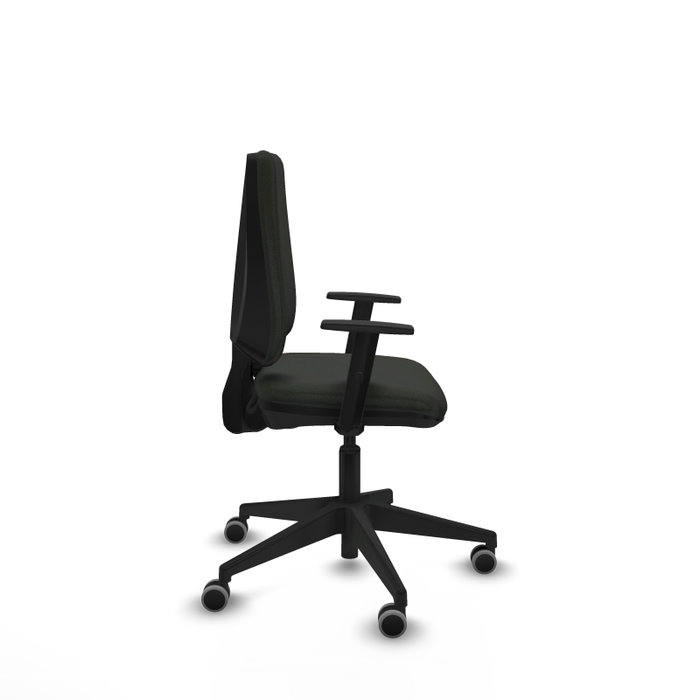 PIQUERAS Y CRESPO Silla de oficina Elche con Brazos 1D Negro PIQUERAS Y CRESPO Silla de oficina Elche con Brazos 1D Negro