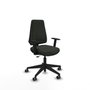 PIQUERAS Y CRESPO Silla de oficina Elche con Brazos 1D Negro