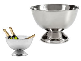 Cubitera Champagne Kinvara 34 cm Acero Inoxidable Plata 8.1 L (Set de 6)