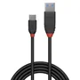 Lindy Cable USB 3.2 Gen 1 de 1,5 m USB A a USB C, 10 Gbps, Negro
