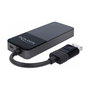 DeLOCK 87737 Splitter DisplayPort 1.4 Activo 1 Entrada a 3 Salidas 8K 7680 x 4320 Pixeles a 30 Hz con Alimentacion USB