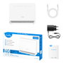 Cudy LT700E 1.0 AC1200 Wi-Fi 4G LTE-Cat6 Gigabit Router Blanco