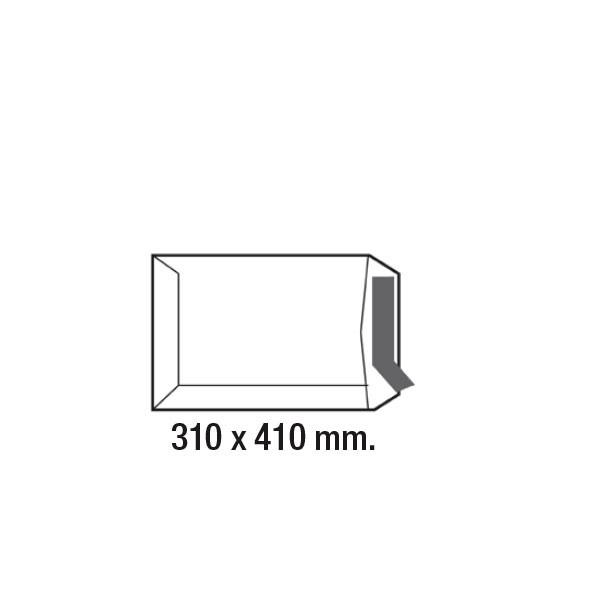 SAM Bolsa de Papel Offset Blanco 310x410 mm con Cierre de Silicona, 250 unidades SAM Bolsa de Papel Offset Blanco 310x410 mm con Cierre de Silicona, 250 unidades