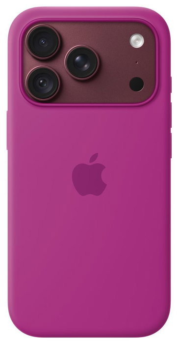 Apple iPhone 18 Pro Silicone Case con MagSafe, magenta Apple iPhone 18 Pro Silicone Case con MagSafe, magenta
