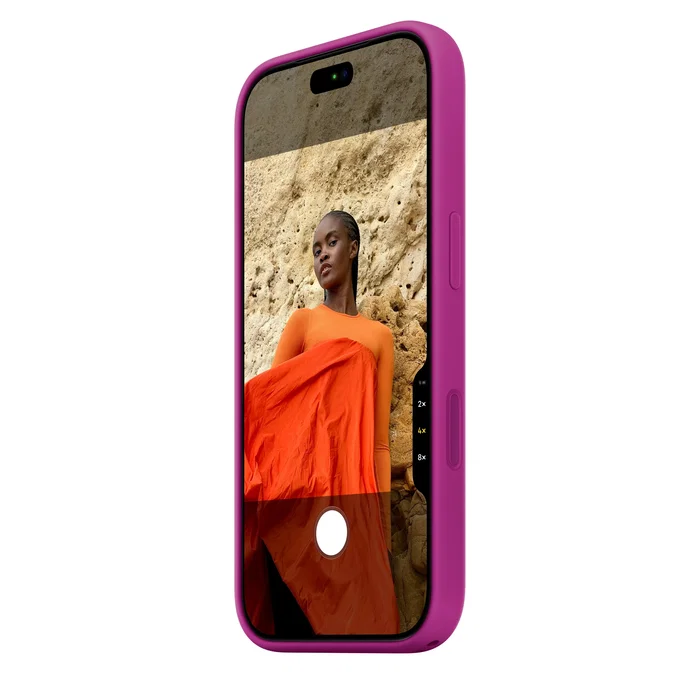 Apple iPhone 18 Pro Silicone Case con MagSafe - Magenta Apple iPhone 18 Pro Silicone Case con MagSafe - Magenta