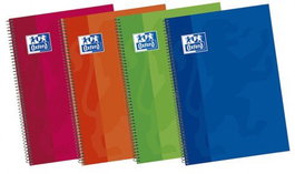 Bloc Oxford School Tapa Extra 4º 80H Horizontal 90G Surtido (4 Col.) (Set de 5)