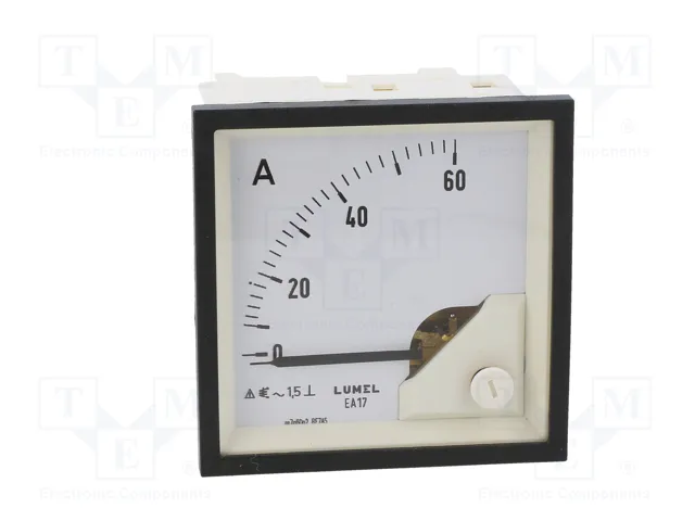 LUMEL EA17N Amperímetro de Panel True RMS 0-60A AC LUMEL EA17N Amperímetro de Panel True RMS 0-60A AC