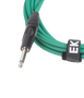 Cable Ek Audio para Guitarra Jack Recto-Acodado 6 m Verde