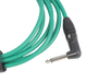 Cable Ek Audio para Guitarra Jack Recto-Acodado 6 m Verde