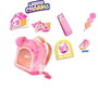 Cefa Mochila Mini de Peluche Coleccionable Liquid Charms con 6 Accesorios, 10 cm, Modelo Surtido Aleatorio