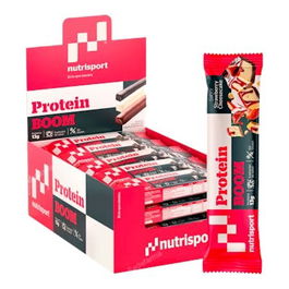 Protein Boom Barritas Fresa-Cheescake 24Ud. Alto en Proteína Láctea, Mantenimiento Muscular