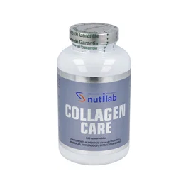 NUTRI LAB Colágeno Care 180 Comp. Complemento alimenticio vegano con Vitamina C, Hierro y Magnesio para la piel y huesos