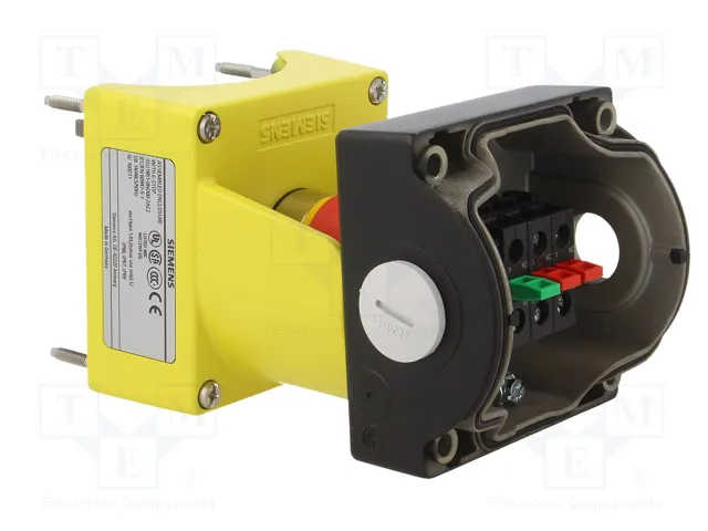 SIEMENS Casete de control 3SU1.5 de cabeza de seta rojo