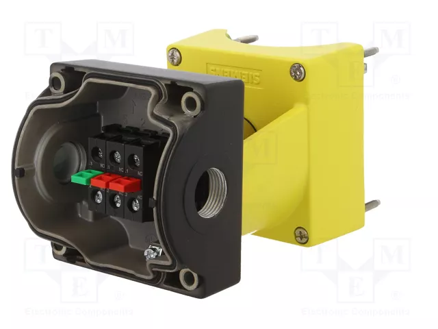 SIEMENS Casete de control 3SU1.5 de cabeza de seta rojo