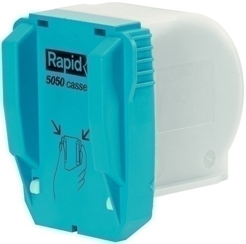 Rapid Grapas R5050 para Grapadora Eléctrica 5050E, Pack de 3 Cartuchos de 5.000 Unidades Rapid Grapas R5050 para Grapadora Eléctrica 5050E, Pack de 3 Cartuchos de 5.000 Unidades