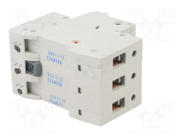 SIEMENS 5SL6302-7 Interruptor magnetotérmico 3 polos 2A SIEMENS 5SL6302-7 Interruptor magnetotérmico 3 polos 2A