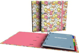 GRAFOPLAS DISEÑO Carpebook 4D35 A4 B&B Kawaii