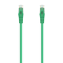 AISENS - CABLE DE RED LATIGUILLO RJ45 LSZH CAT.6A 500 MHZ UTP AWG24, VERDE, 2.0M