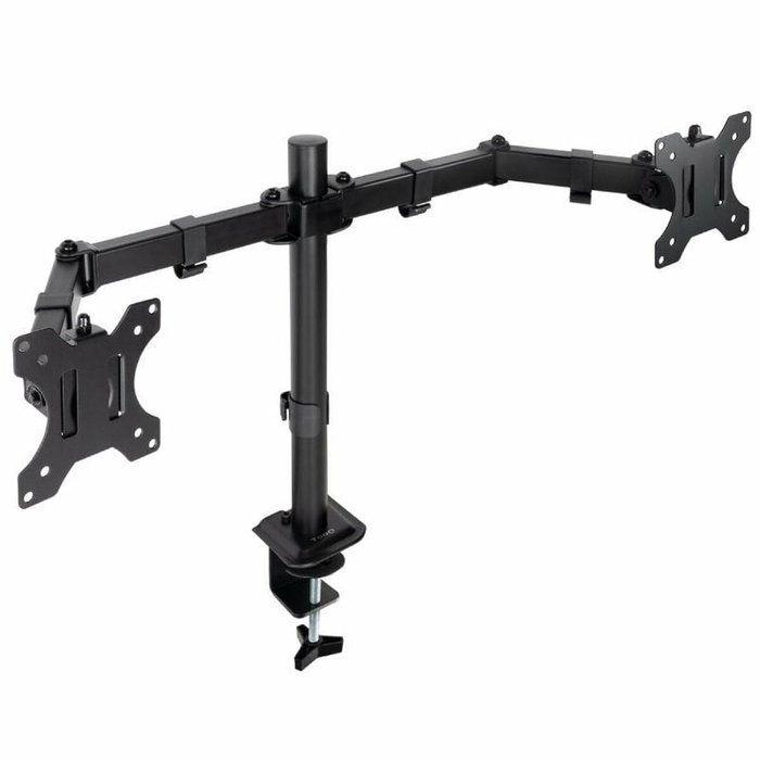 Tooq Soporte de Mesa para 2 Pantallas 17''-27'', Negro