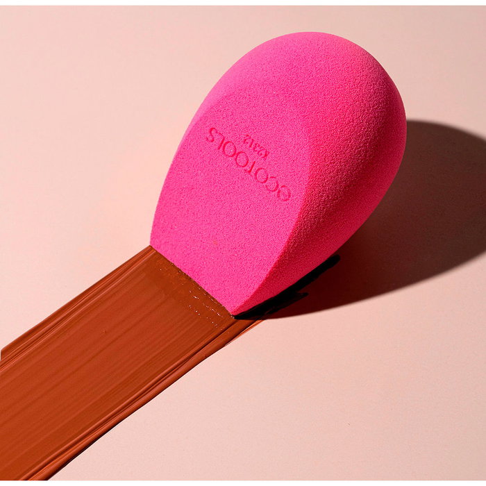 EcoTools Bioblender - Esponja de Maquillaje Infundida con Agua de Rosas para Aplicación de Base, Corrector y Polvo - Biodegradable, Vegana y Libre de Crueldad - 1 unidad EcoTools Bioblender - Esponja de Maquillaje Infundida con Agua de Rosas para Aplicación de Base, Corrector y Polvo - Biodegradable, Vegana y Libre de Crueldad - 1 unidad