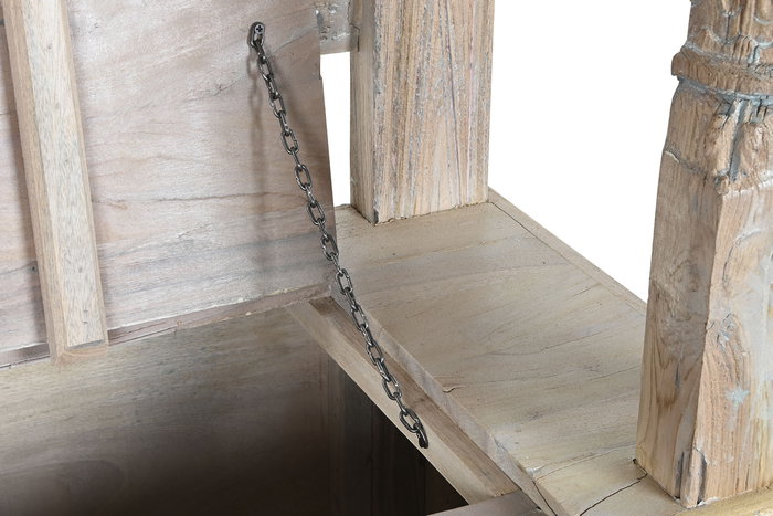 DKD Home Decor Banco Indio Natural Mango 190 x 54 x 215 cm DKD Home Decor Banco Indio Natural Mango 190 x 54 x 215 cm