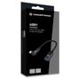 Conceptronic Adaptador USB-C a USB-A 3.0 OTG 90° Negro