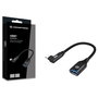 Conceptronic Adaptador USB-C a USB-A 3.0 OTG 90° Negro