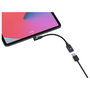 Conceptronic Adaptador USB-C a USB-A 3.0 OTG 90° Negro
