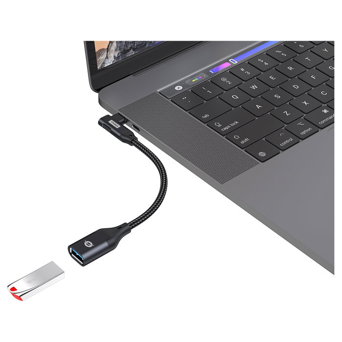Conceptronic Adaptador USB-C a USB-A 3.0 OTG 90° Negro Conceptronic Adaptador USB-C a USB-A 3.0 OTG 90° Negro