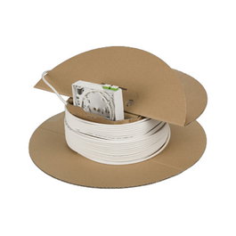 METZ CONNECT OpDAT VADT Splice 4xLC APC OS2 20,0m - Empalmadora de Fibra Óptica Multimodo Blanco, 100 mm