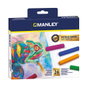 MANLEY Estuche de 24 Pasteles Suaves
