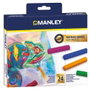 MANLEY Estuche de 24 Pasteles Suaves