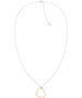Tommy Hilfiger Collar de Acero Inoxidable Gris 51cm