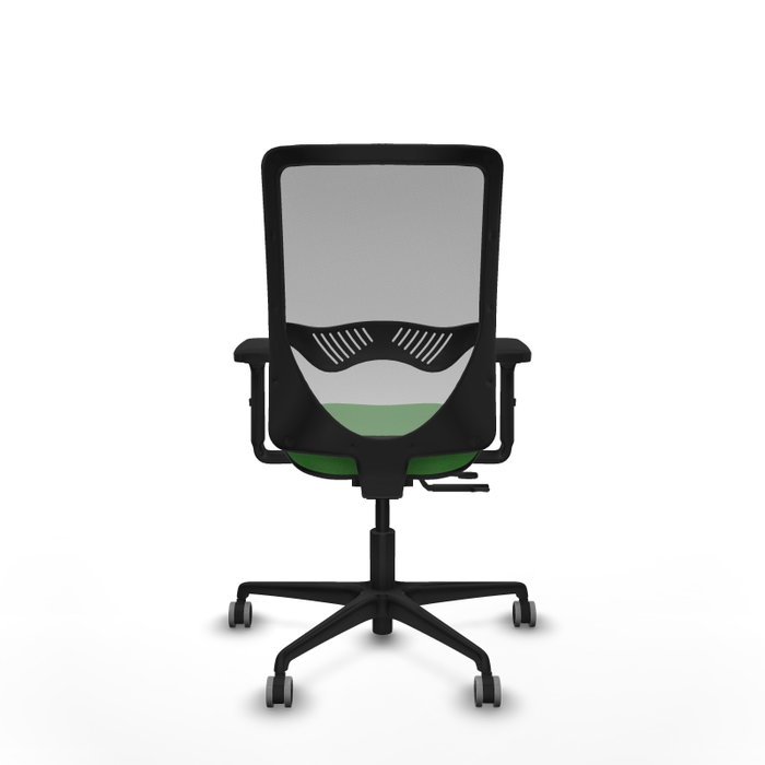 PIQUERAS Y CRESPO Silla de oficina Zulema con mecanismo Sincro/Traslack, Verde y Gris PIQUERAS Y CRESPO Silla de oficina Zulema con mecanismo Sincro/Traslack, Verde y Gris
