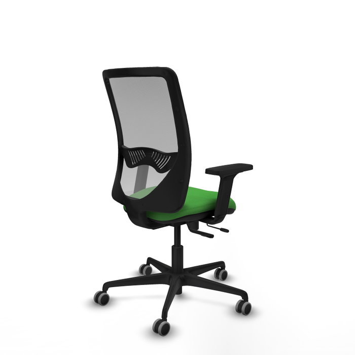 PIQUERAS Y CRESPO Silla de oficina Zulema con mecanismo Sincro/Traslack, Verde y Gris PIQUERAS Y CRESPO Silla de oficina Zulema con mecanismo Sincro/Traslack, Verde y Gris