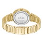 Boss 1502775 Reloj Analógico Dorado con Esfera Gris