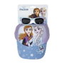 Cerdá Conjunto de Gorra y Gafas de Sol Infantiles Frozen Lilac