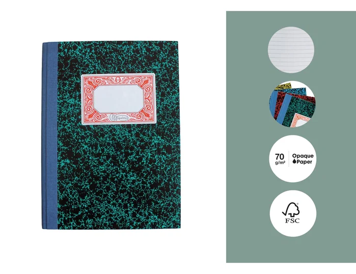 Miquelrius Cuaderno Miquelrius 3061 Cartone Cuarto 100 Hojas Horizontal 70 gr