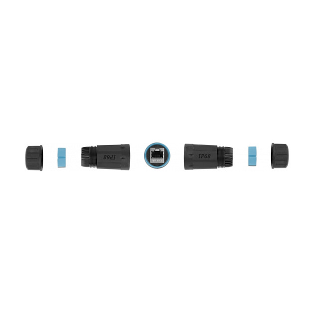 DeLOCK Conector RJ45 hembra a RJ45 hembra Cat.6A impermeable DeLOCK Conector RJ45 hembra a RJ45 hembra Cat.6A impermeable