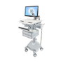 Ergotron StyleView Carro multimedia con brazo LCD y 6 cajones
