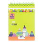 Home Deco Factory Libreta DinA5 Llama con Pompones