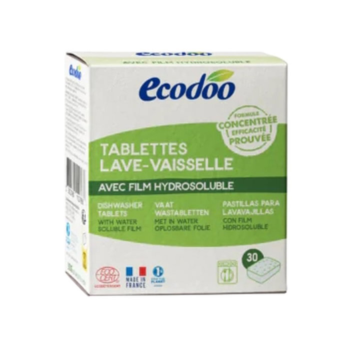 ECODOO Tabletas de Lavavajillas para Máquina 30 x 10 g ECODOO Tabletas de Lavavajillas para Máquina 30 x 10 g