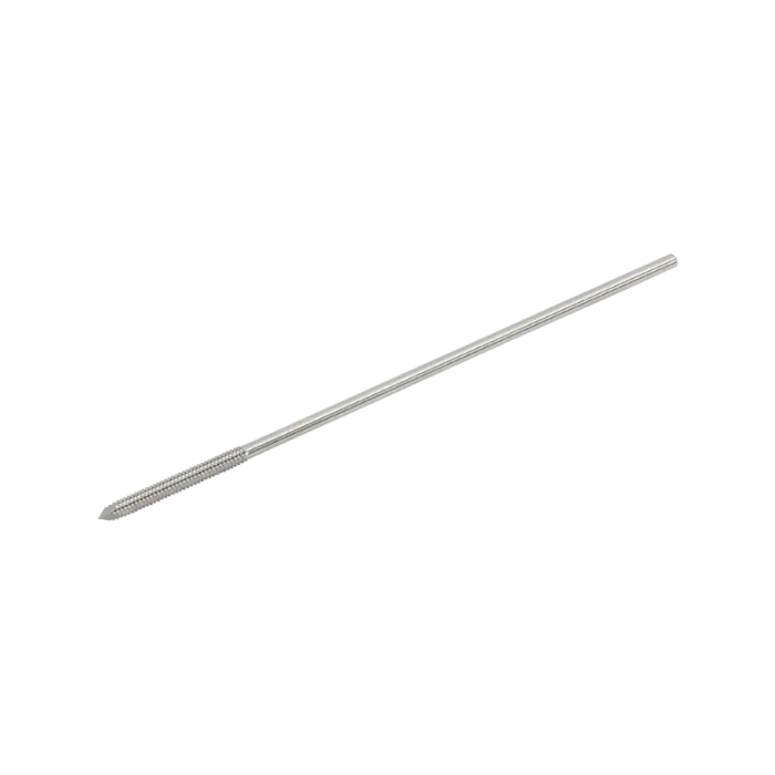 CET0024A Pin de Extremo Positivo, Espiga de 3.5 mm, Rosca de 4.3 mm, Longitud de 130 mm CET0024A Pin de Extremo Positivo, Espiga de 3.5 mm, Rosca de 4.3 mm, Longitud de 130 mm