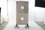 DKD Home Decor Armario Árabe 41 x 181 x 86 cm Marrón Claro / Marrón Oscuro